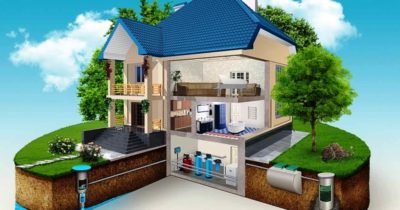 Подача в дом воды и водоотведение