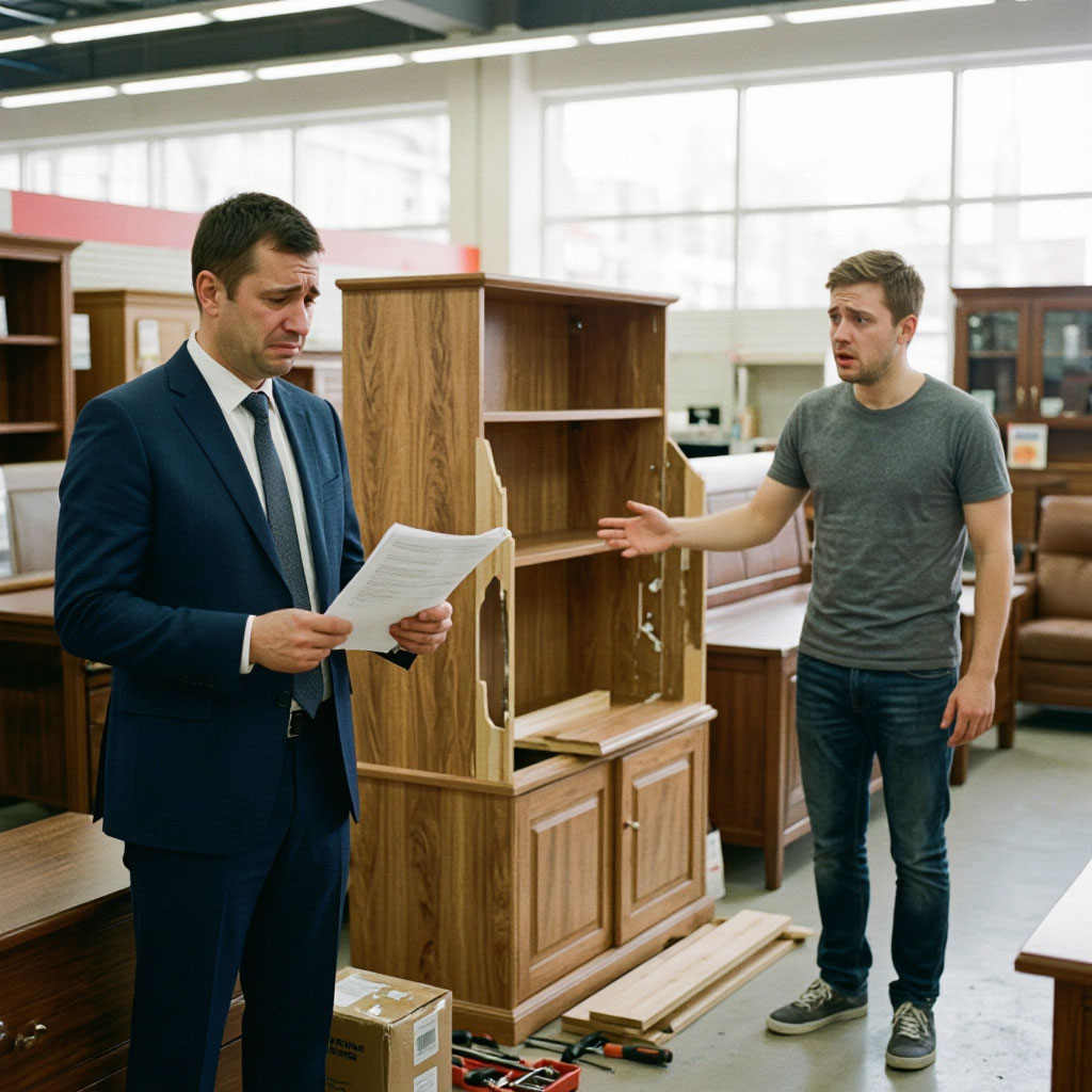 Может ли потребитель по договору розничной купли-продажи вернуть продавцу мебель надлежащего качества